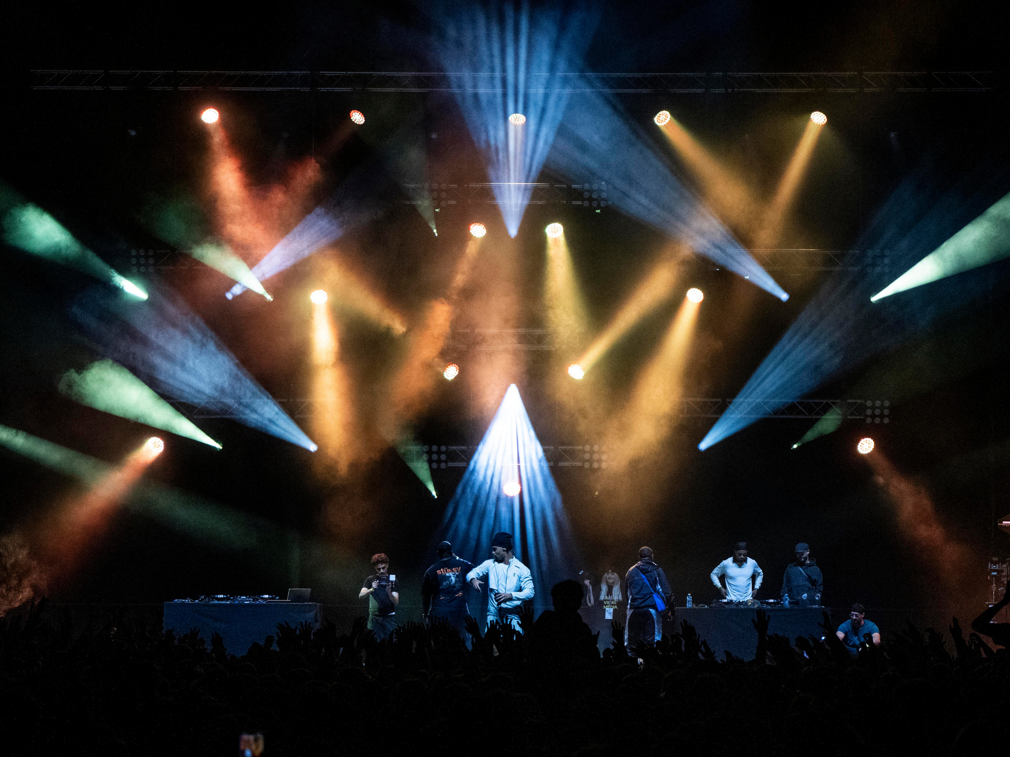 1er édition du concert de la nuit du rap à la LDLC Arena avec notre équipe Tech and Live Groupe Eurosono (69)