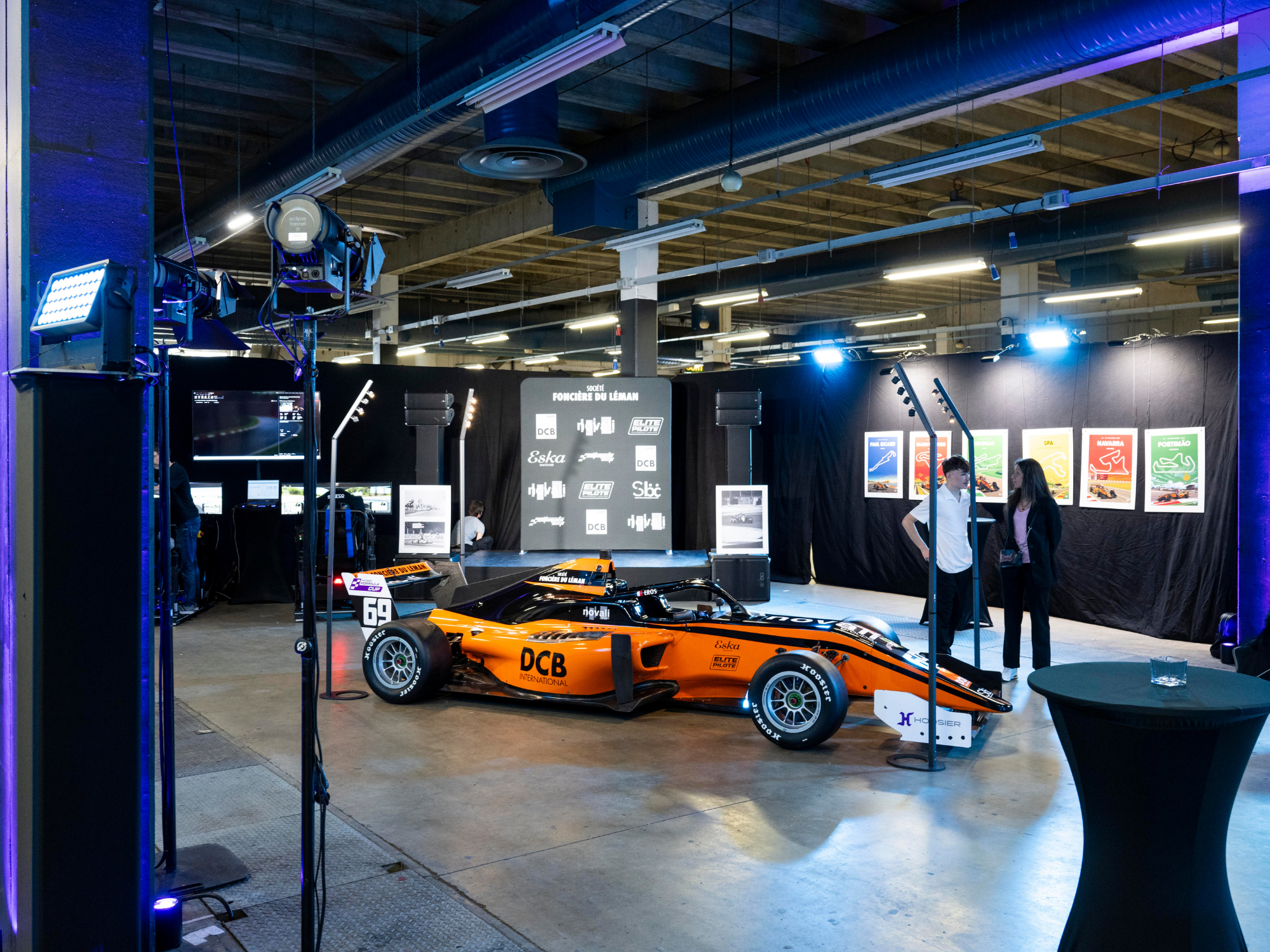 Lancement de la 1ère saison d’Eros Gioannini, pilote de F3, au double mixte avec notre équipe Tech and Live (69)